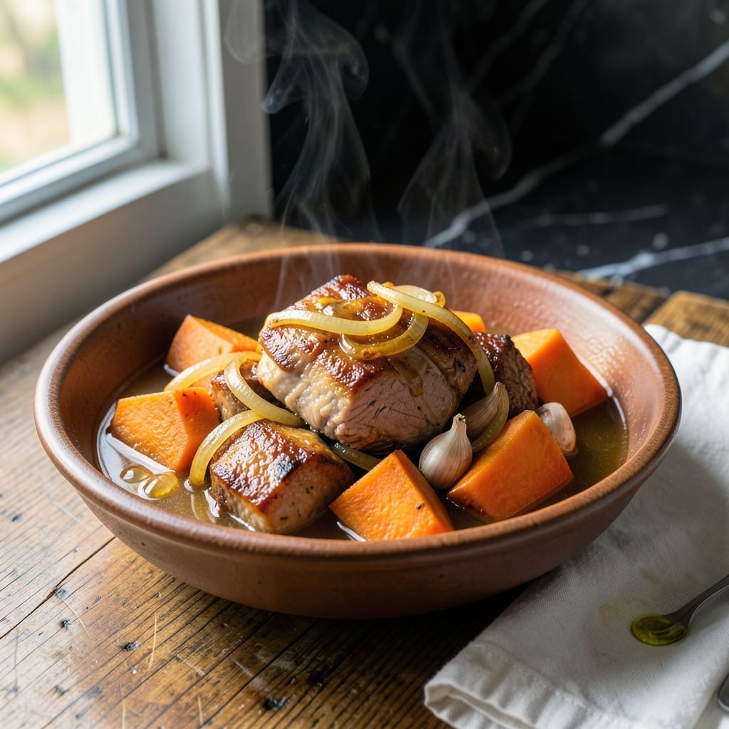 Pork and Sweet Potato Crock Pot Recipe: Hearty Slow-Cooked Harmony