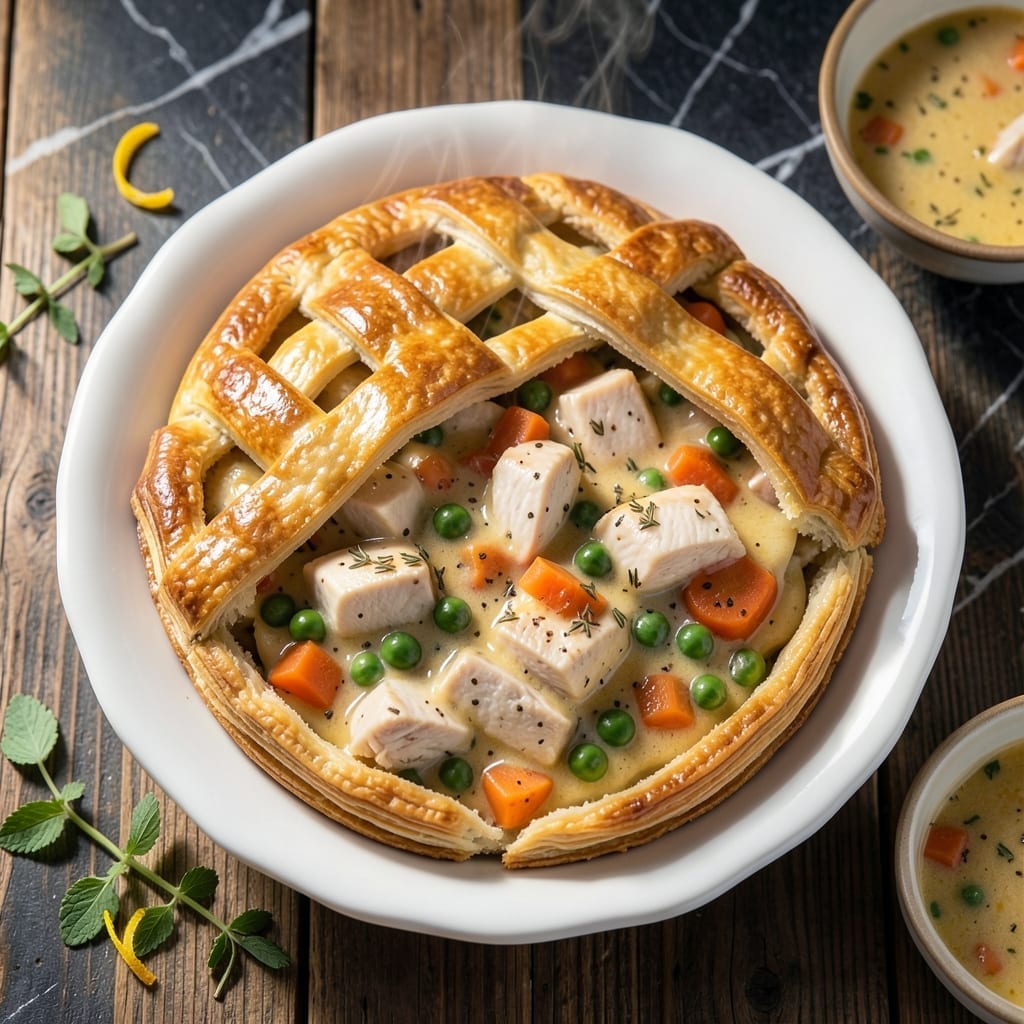 Best Ever Homemade Chicken Pot Pie Recipe: Double-Crusted Savory Delight