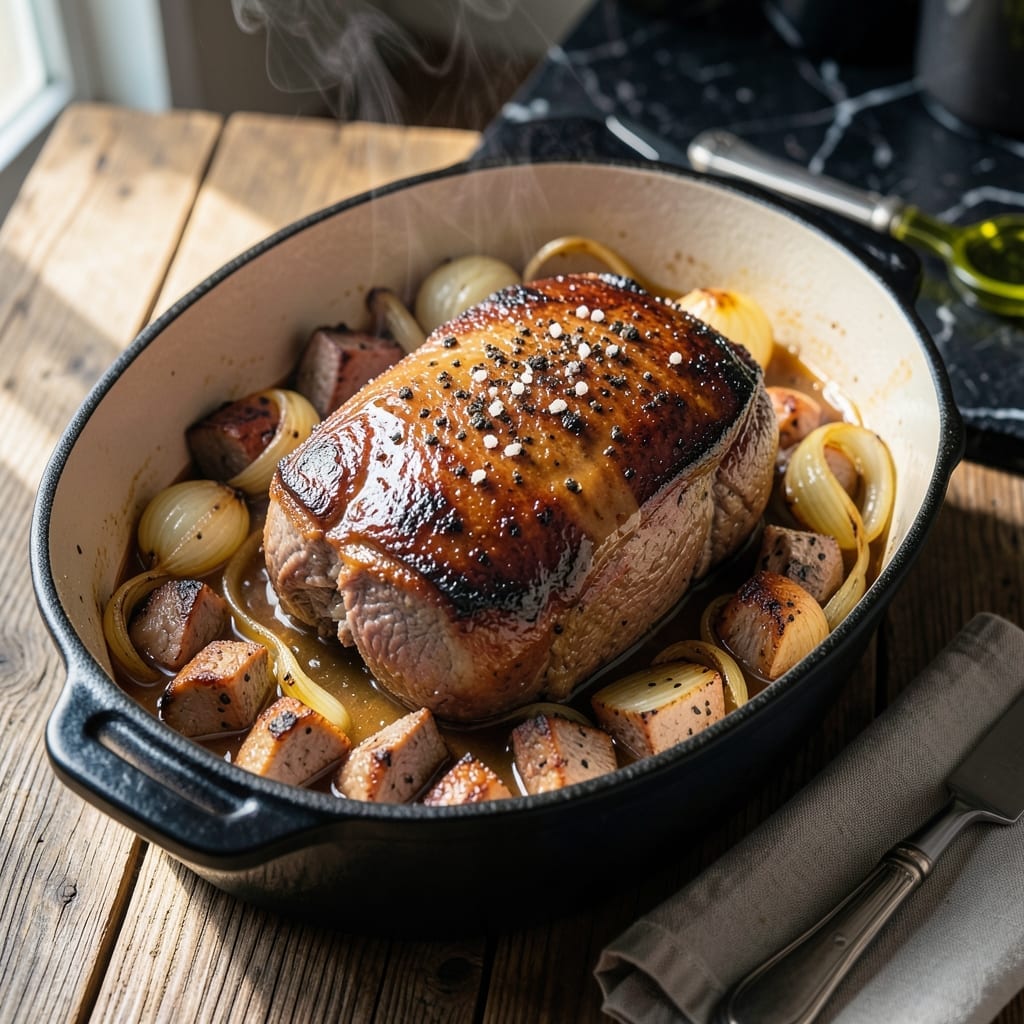 2lb Pot Roast Recipe: Slow-Braised Beef With Caramelized Onions