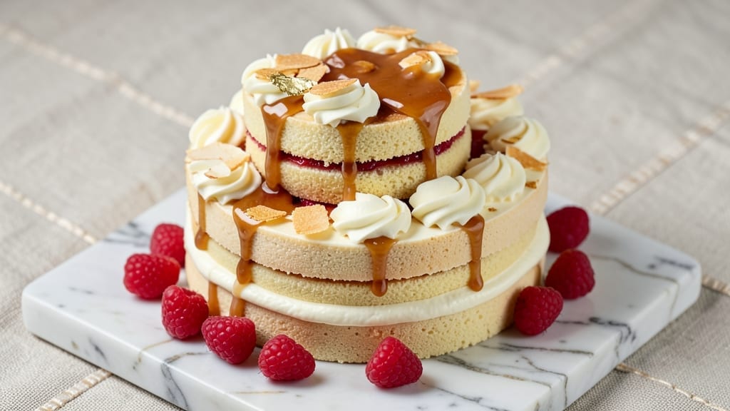 2 Tier Sponge Cake Recipe: Elegant Layers With Buttercream Height