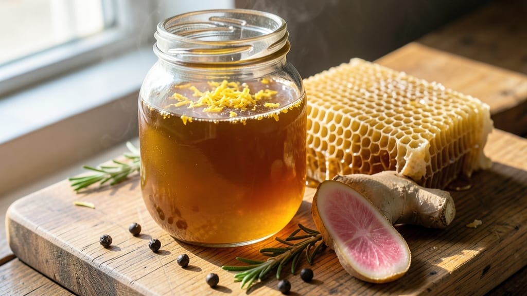1 Gallon Lemon Ginger Mead Recipe: Honey-Infused Ferment With Zesty Brightness
