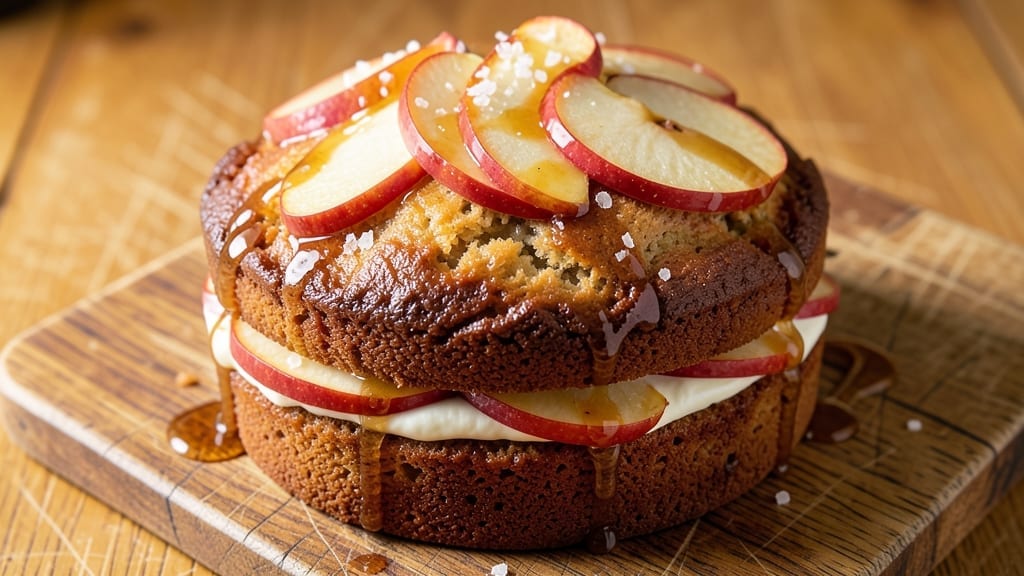 2 Apple Cake Recipe: Spiced Caramel Swirls and Buttery Crust Layers