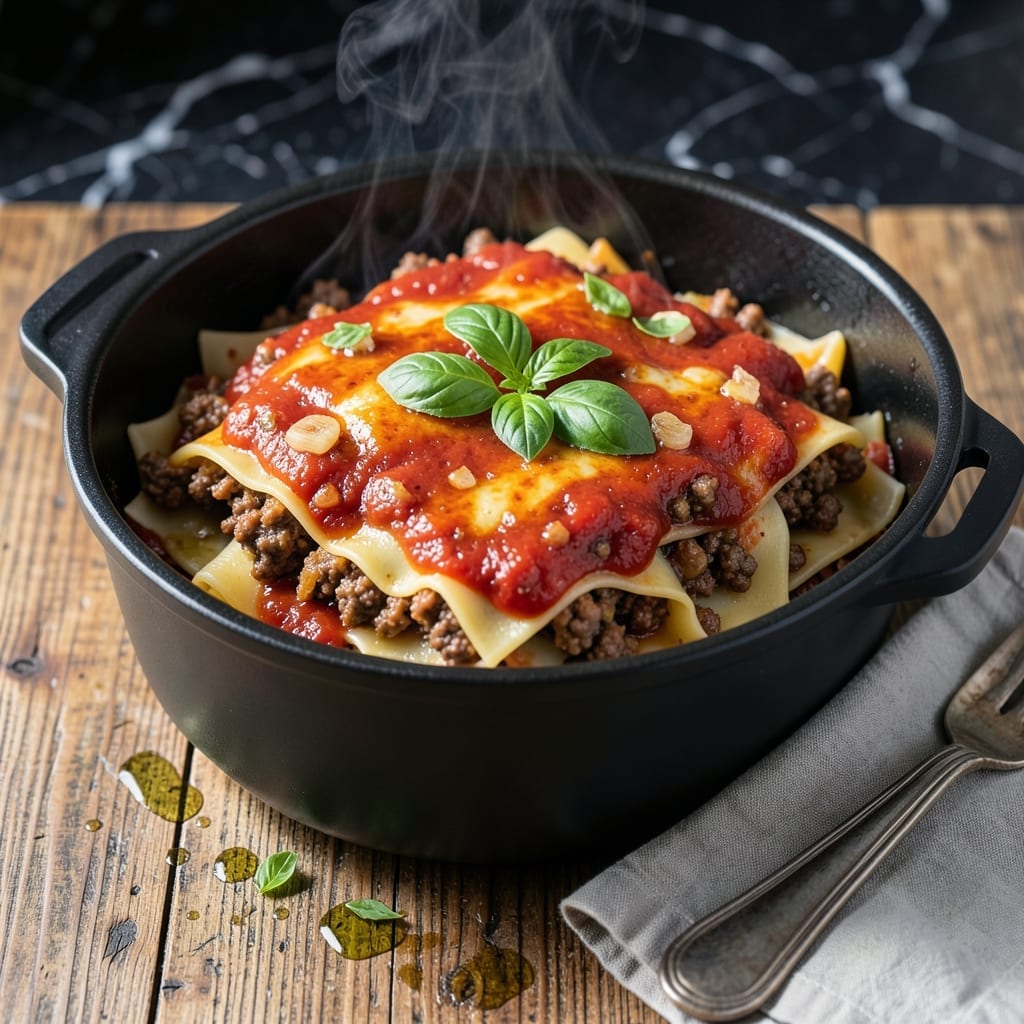 Lasagna Crock Pot Recipe No Ricotta: Three-Cheese Layers Without the Oven