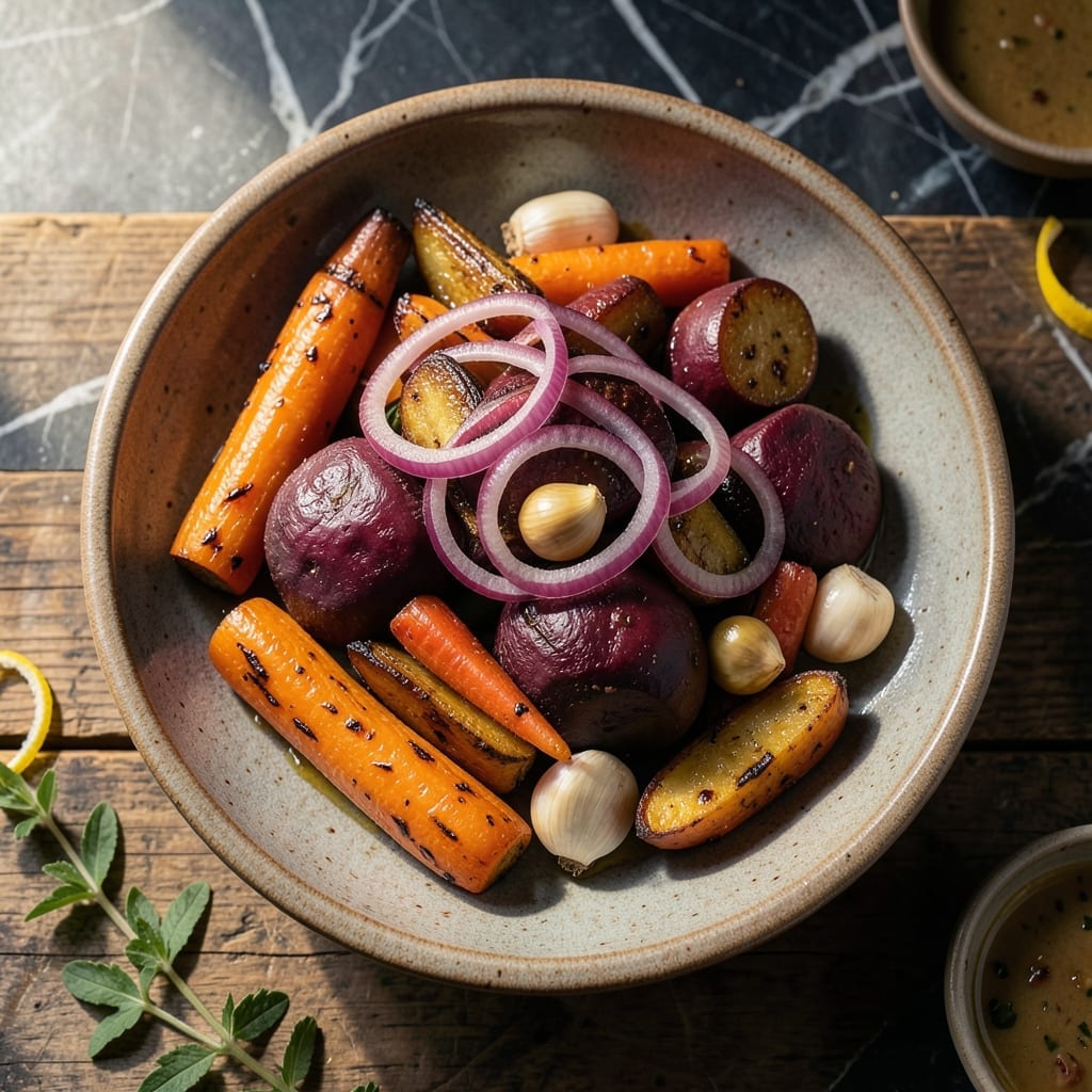Pot Roast Side Dish Recipe: Roasted Root Vegetable Medley