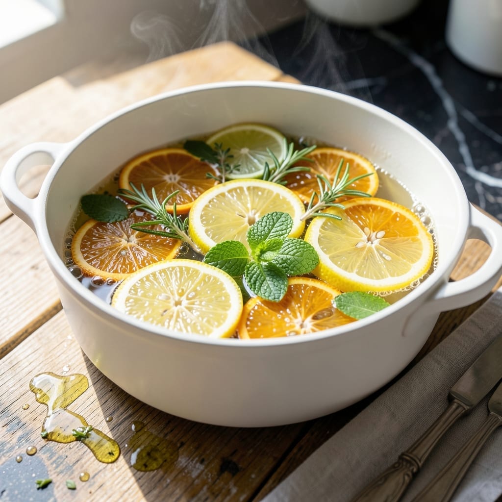 Cleansing Simmer Pot Recipe: Aromatic Steam for Natural Detox