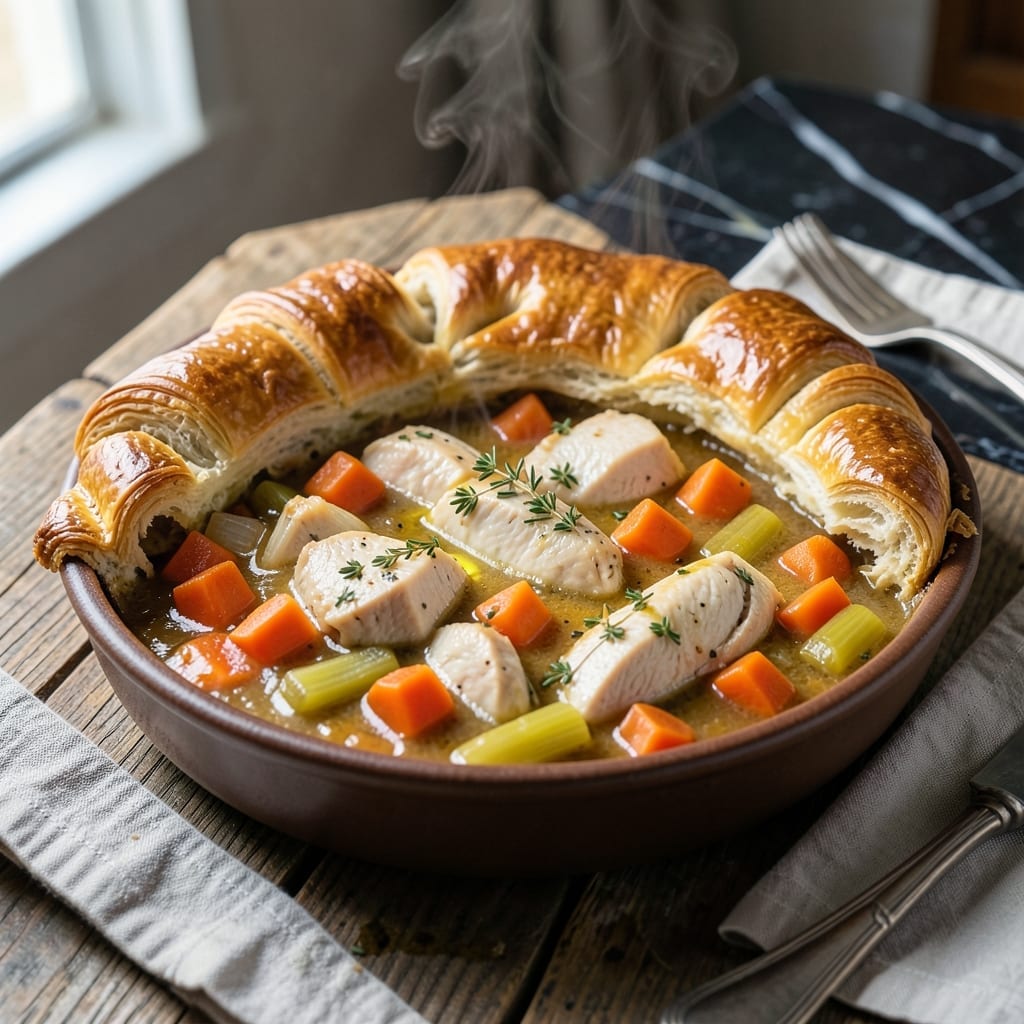 Sloppy Chicken Pot Pie Recipe: Messy Comfort With Flaky Pastry Sloppy Chicken Pot Pie Recipe: Messy Comfort With Flaky Pastry