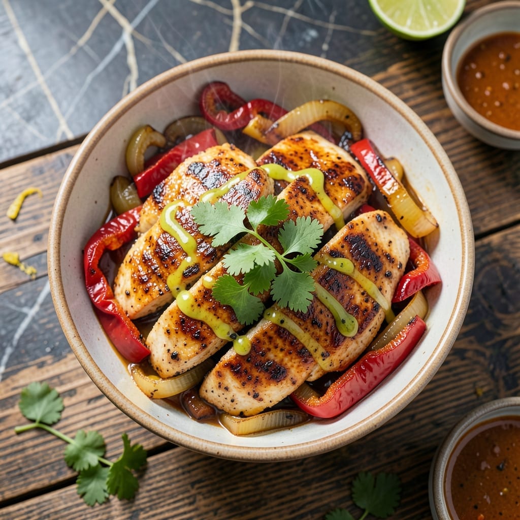 Crock Pot Chicken Fajitas Recipe: Zesty Stripes for Taco Night Crock Pot Chicken Fajitas Recipe: Zesty Stripes for Taco Night