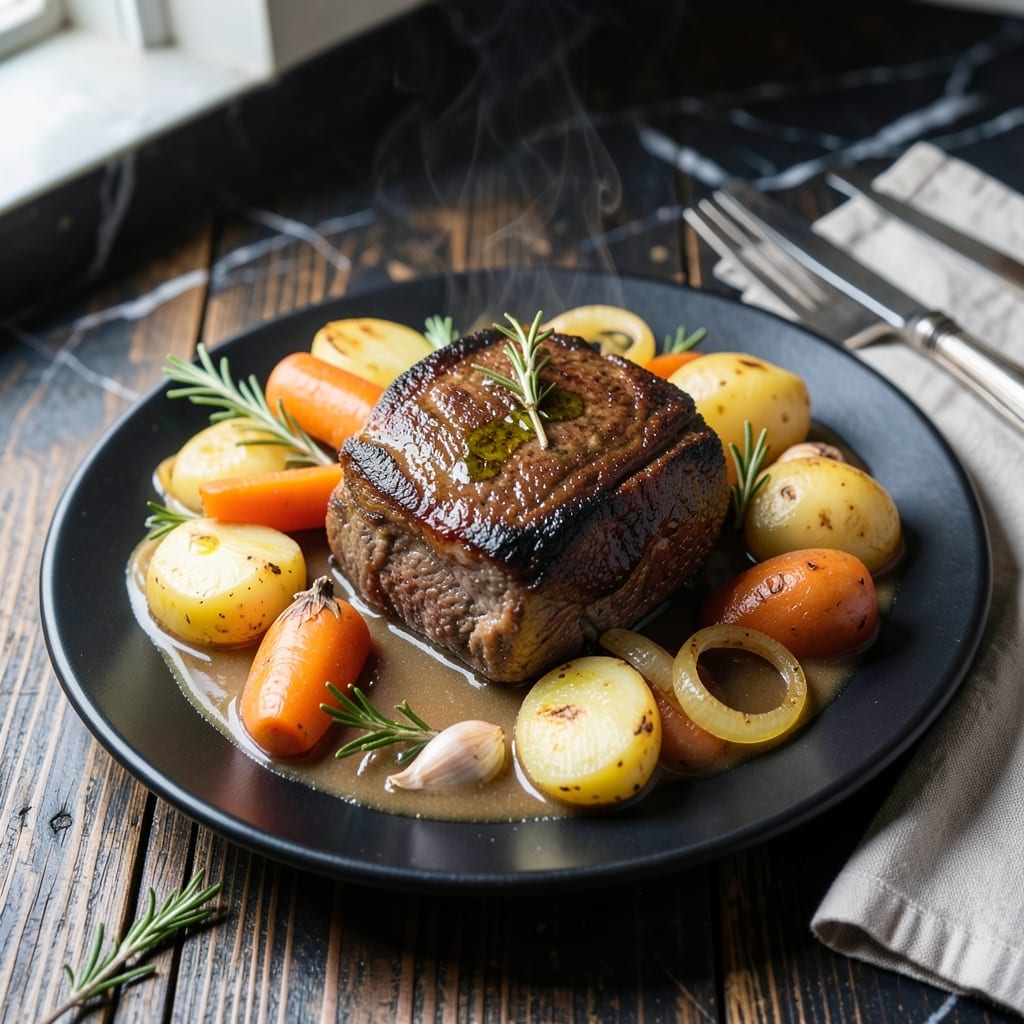 Salt Free Pot Roast Recipe: Hearty Beef With Root Vegetables