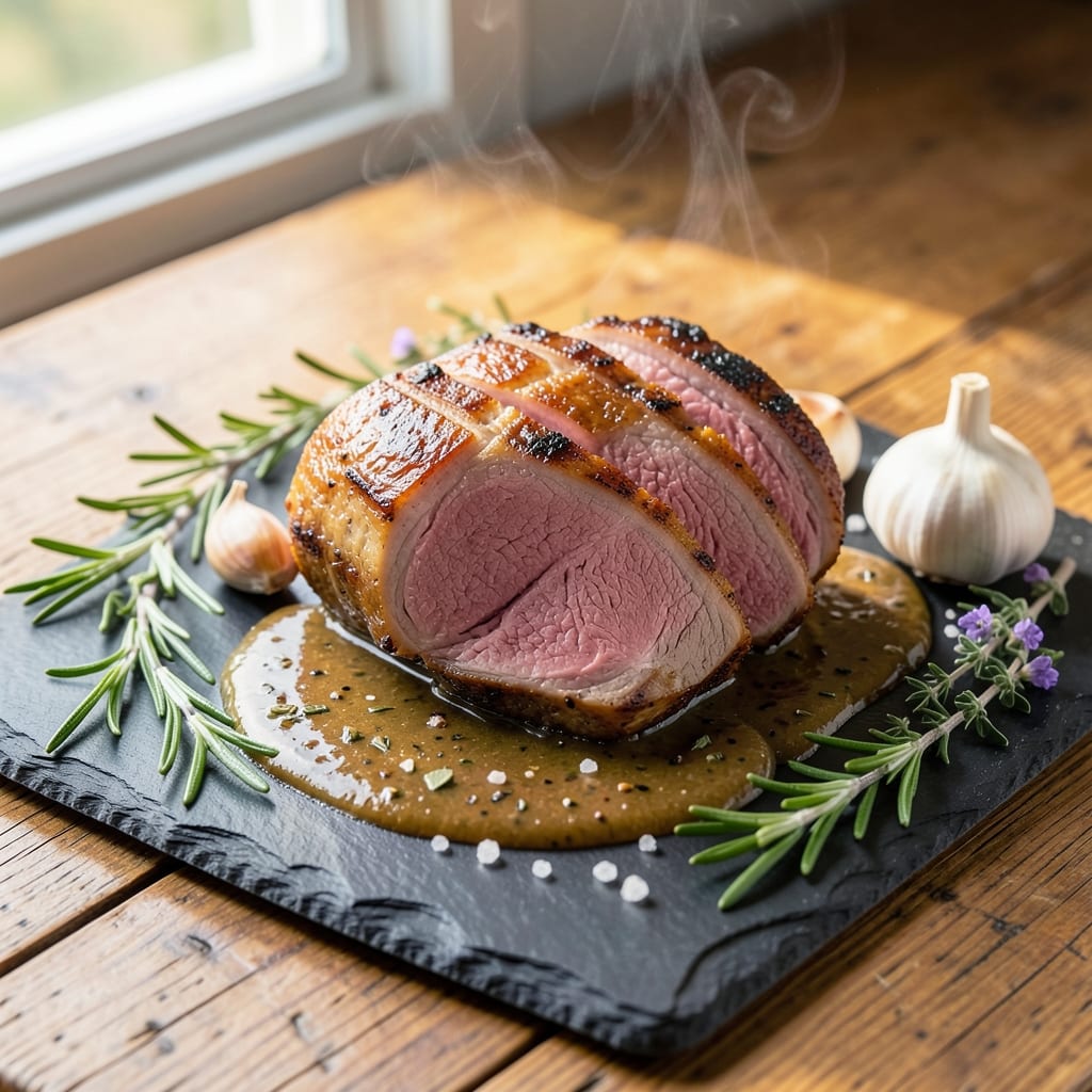 5 Lb Pork Sirloin Roast Recipe: Herb-Crusted Roast With Juicy Pink Center