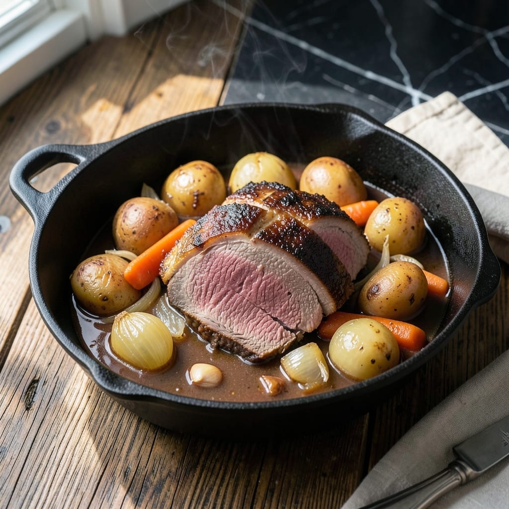 Eye Round Pot Roast Crock Pot Recipe: Fork-Tender Slow Cooked Comfort