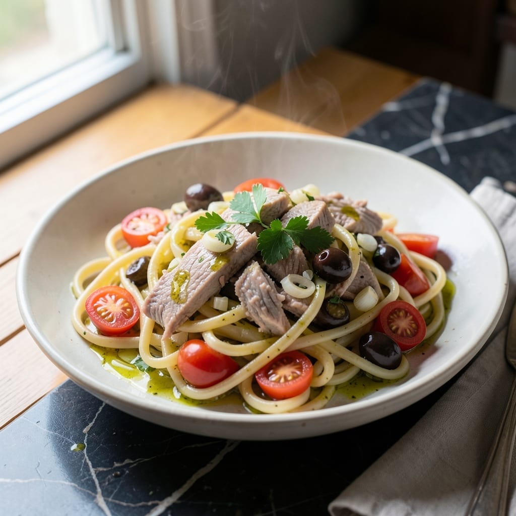 One Pot Tuna Pasta Recipe: Mediterranean Flavor in Under 30 Minutes