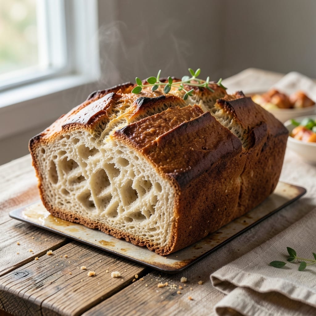 6 Cup Flour Bread Recipe: Hands-Off Rise for Artisan-Style Crust