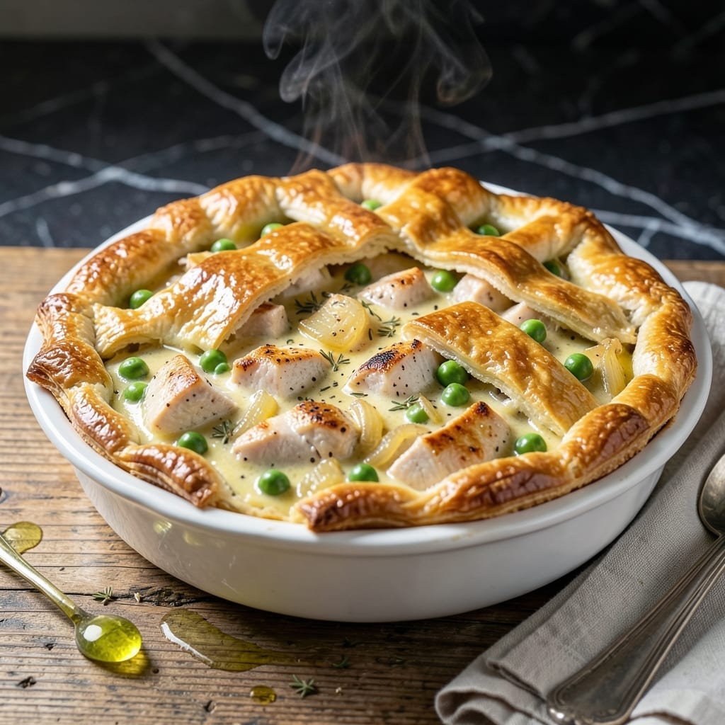 Lemon Chicken Pot Pie Recipe: Zesty Twist on Classic Comfort
