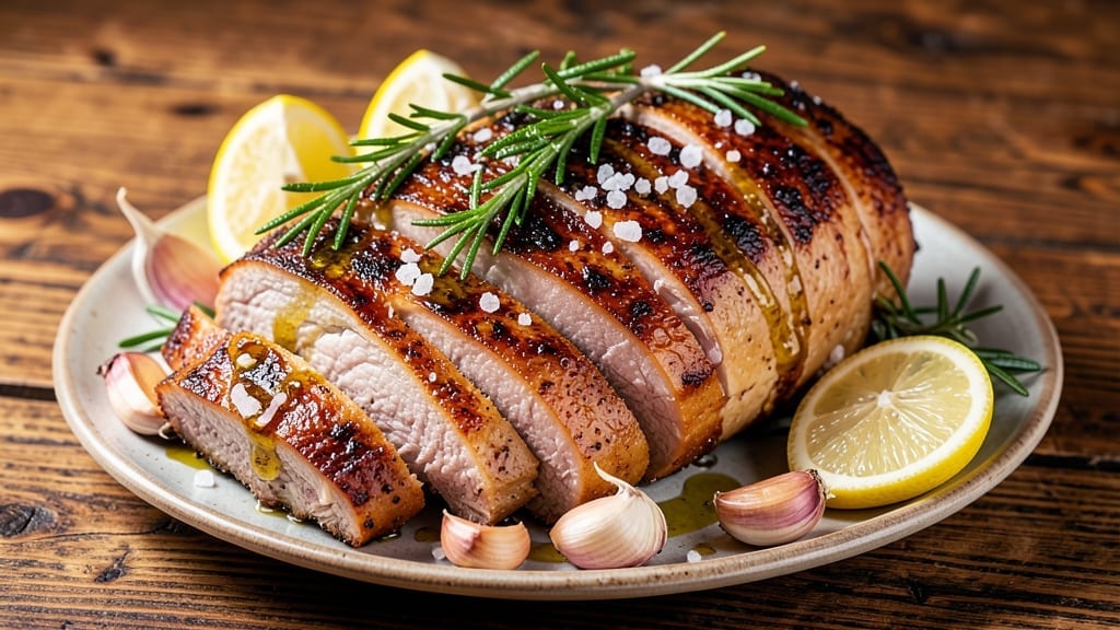 5-Star Pork Roast Recipe: Herb-Crusted Crown Roast with Juicy Pink Center