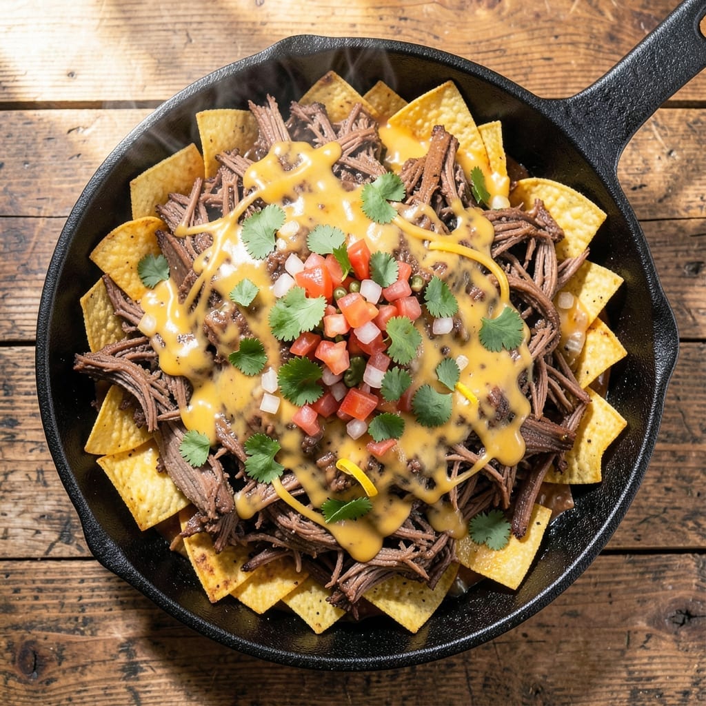 Ditka's Pot Roast Nachos Recipe: Chicago-Style Game Day Feast