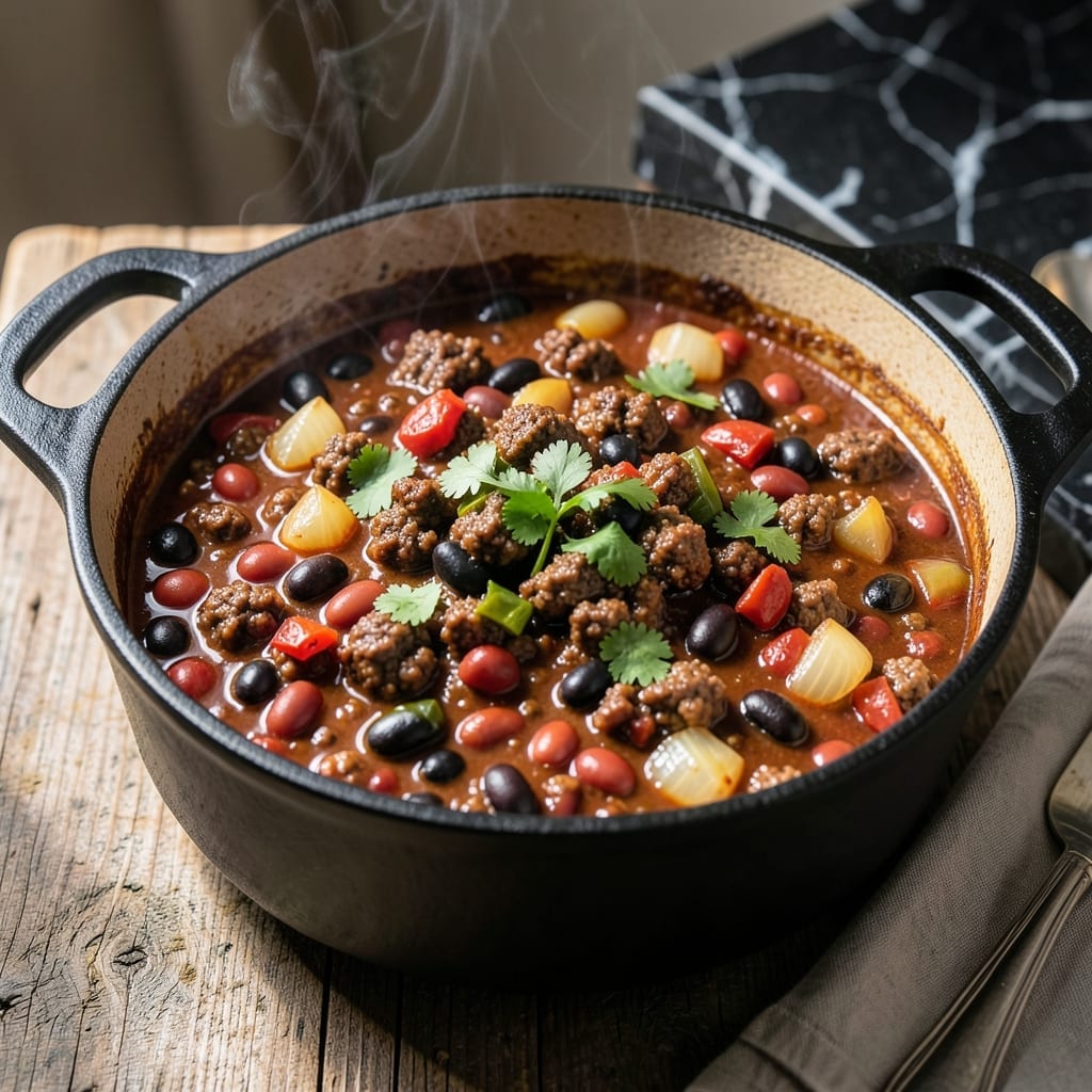 Big Pot Of Chilli Recipe: Bold Spices and Hearty Beans for a Crowd