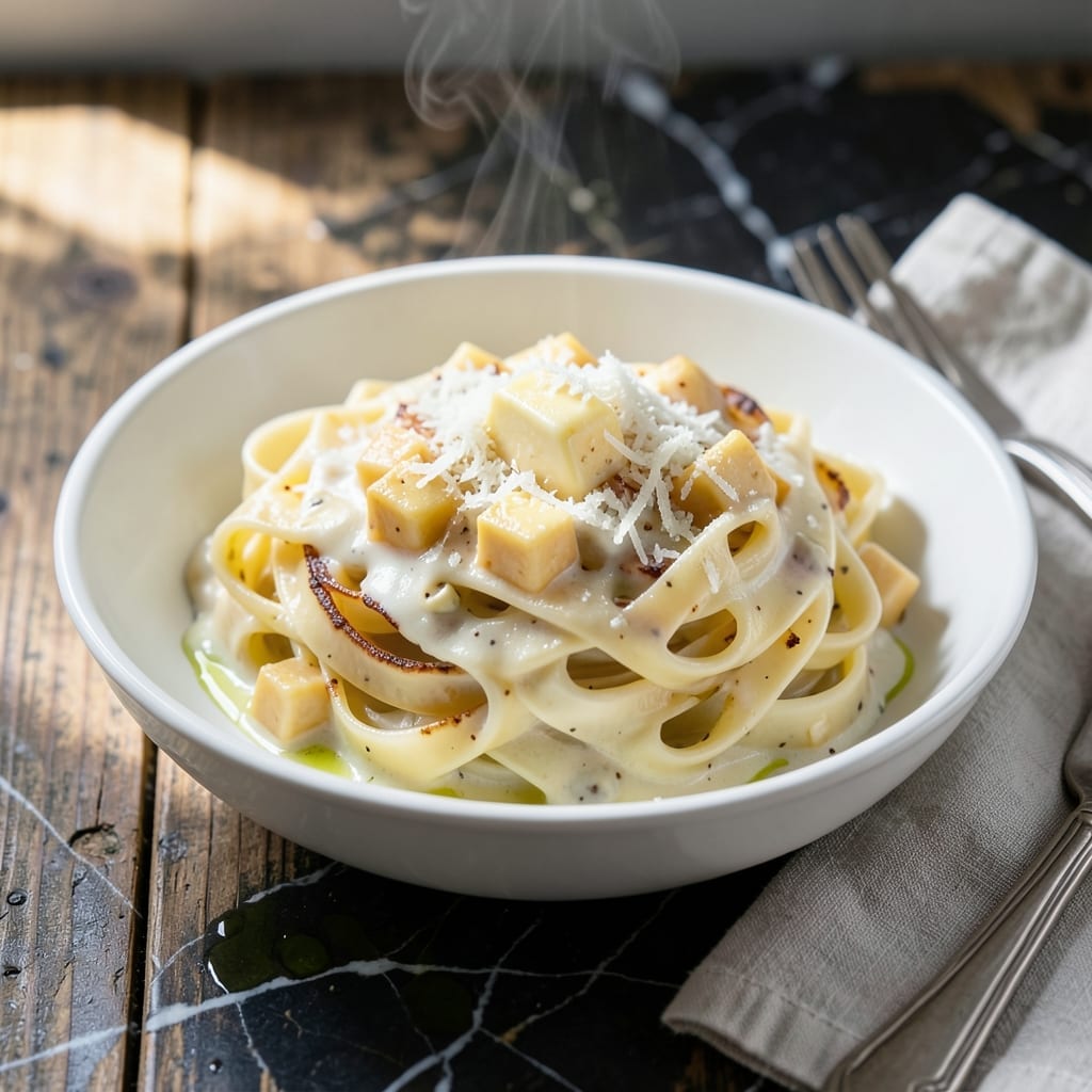 Crock Pot Fettuccine Alfredo Recipe: Hands-Off Creamy Indulgence