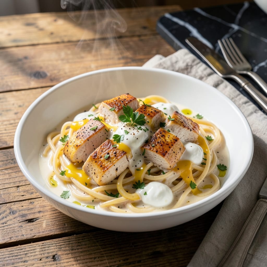 Creamy Crock Pot Chicken Spaghetti Recipe: Slow-Cooked Pasta Bliss
