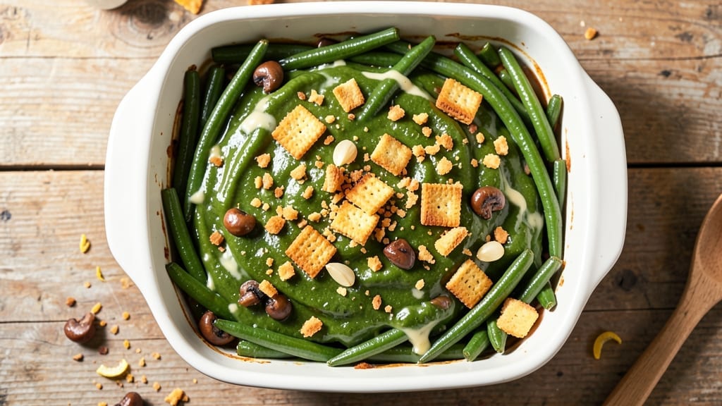 3-Ingredient Green Bean Casserole Recipe: Crispy Topping Magic in 30 Minutes