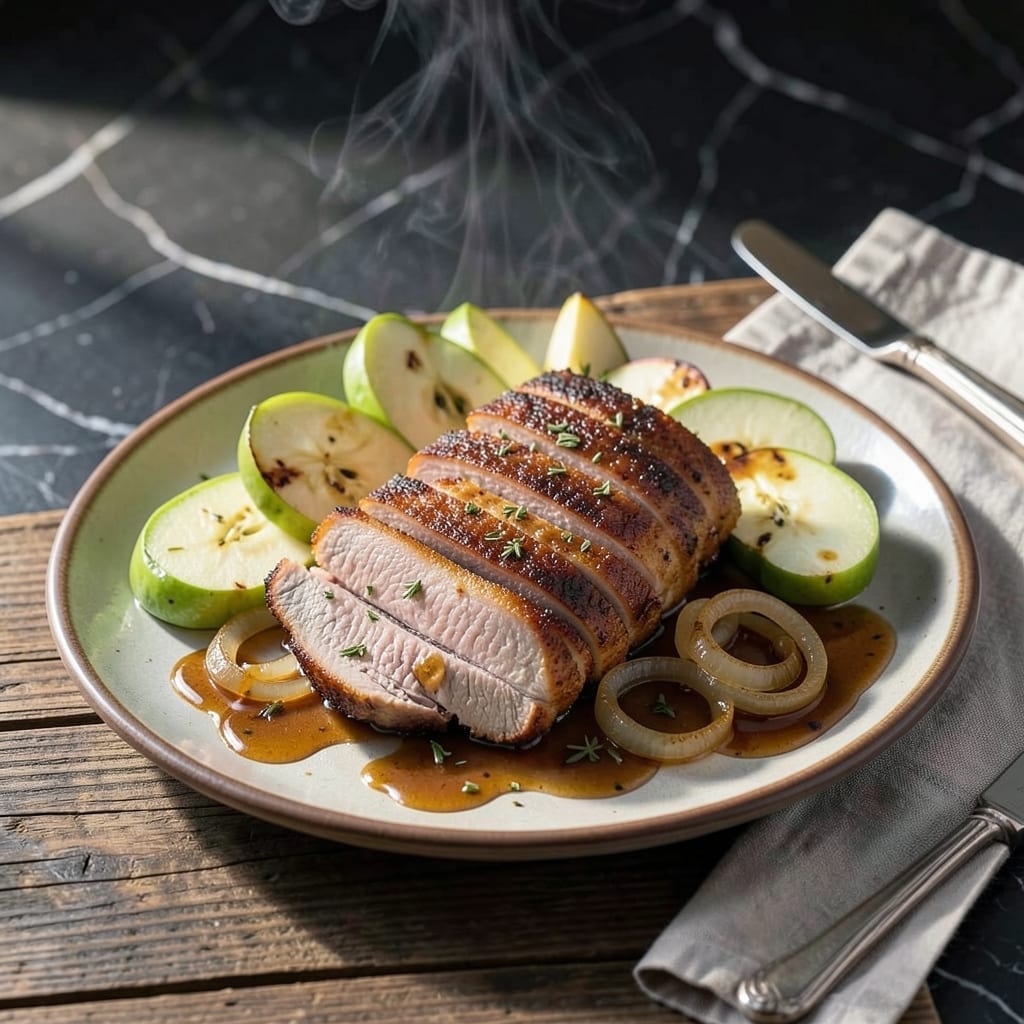 Pork Loin Crock Pot Recipe With Apples: Sweet and Savory Slow-Cooked Feast