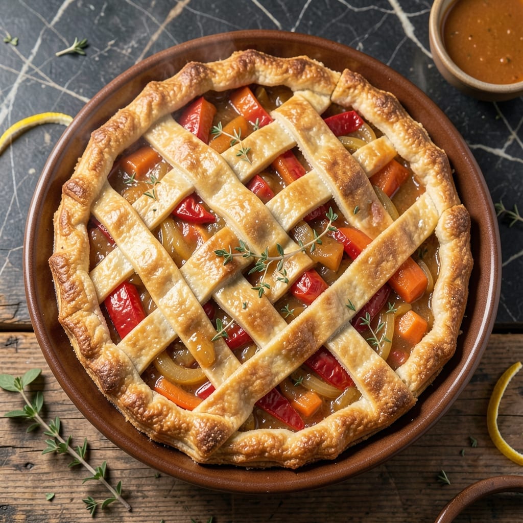 Vegan Vegetable Pot Pie Recipe: Flaky Crust With Garden-Fresh Filling