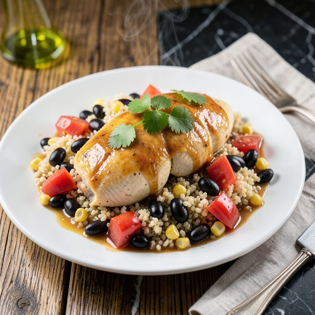 Chicken and Quinoa Crock Pot Recipe: Protein-Packed Set-It-and-Forget-It Meal