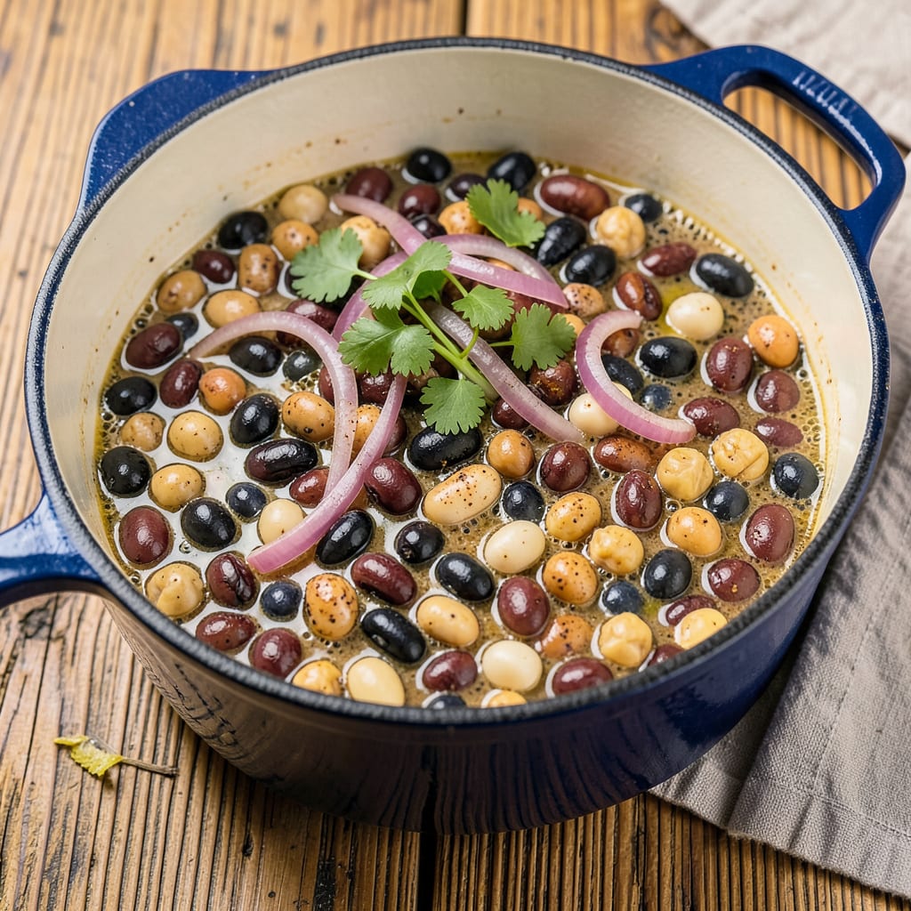 Visual representation of 7 Bean Crock Pot Recipe: Hearty and Hands Off Comfort Food
