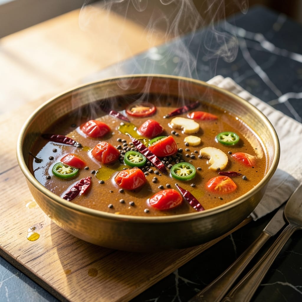 Instant Pot Rasam Recipe: South Indian Spiced Tangy Comfort