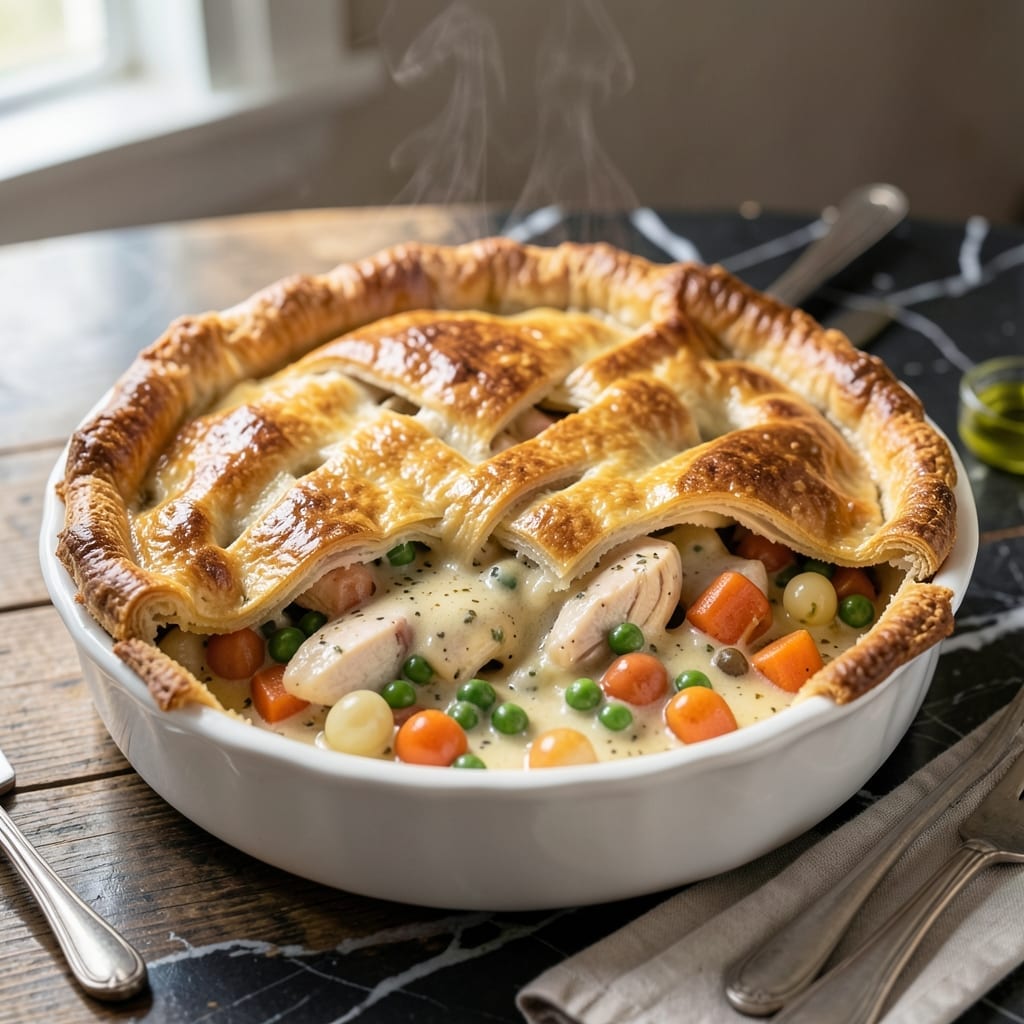 Ina Garten's Pot Pie Recipe: Flaky Crust With Gourmet Filling