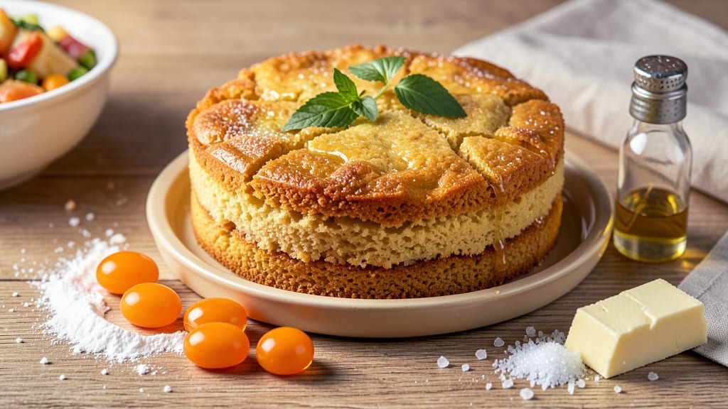 12 Egg Yolk Cake Recipe: Golden Crunch and Velvety Center Contrast