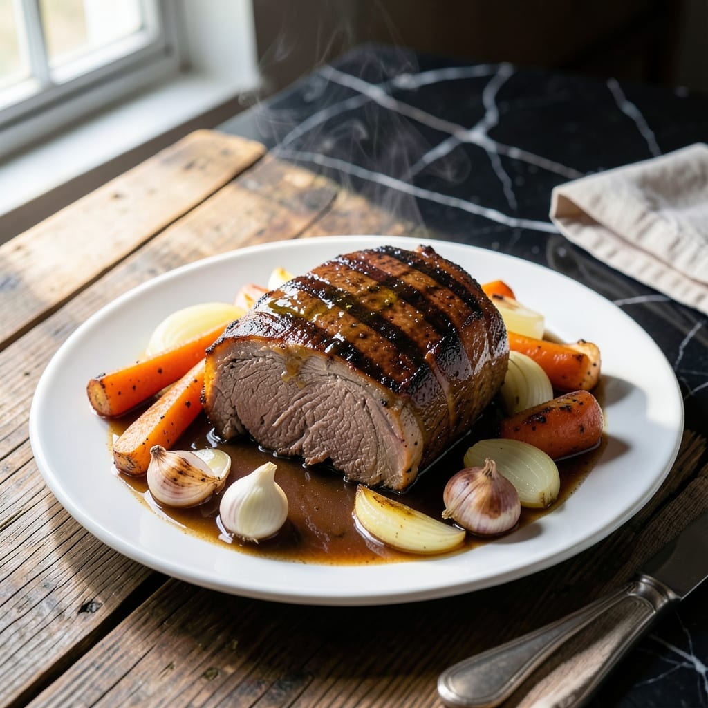 Round Rump Roast Crock Pot Recipe: Set It and Forget It Beefy Richness
