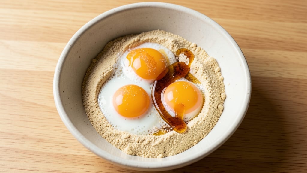 4 Ingredient Gluten Free Bread Recipe Healthy: No-Yeast Rise in 1 Hour