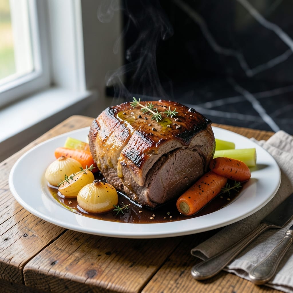 Beer Braised Pot Roast Recipe: Deep Malty Richness With Root Vegetables