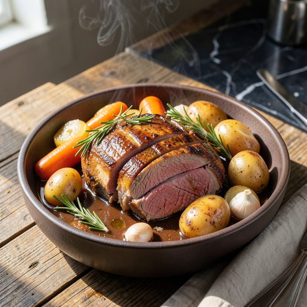 Venison Roast Crock Pot Recipe With Vegetables: Hands-Free Rustic Feast Venison Roast Crock Pot Recipe With Vegetables: Hands-Free Rustic Feast