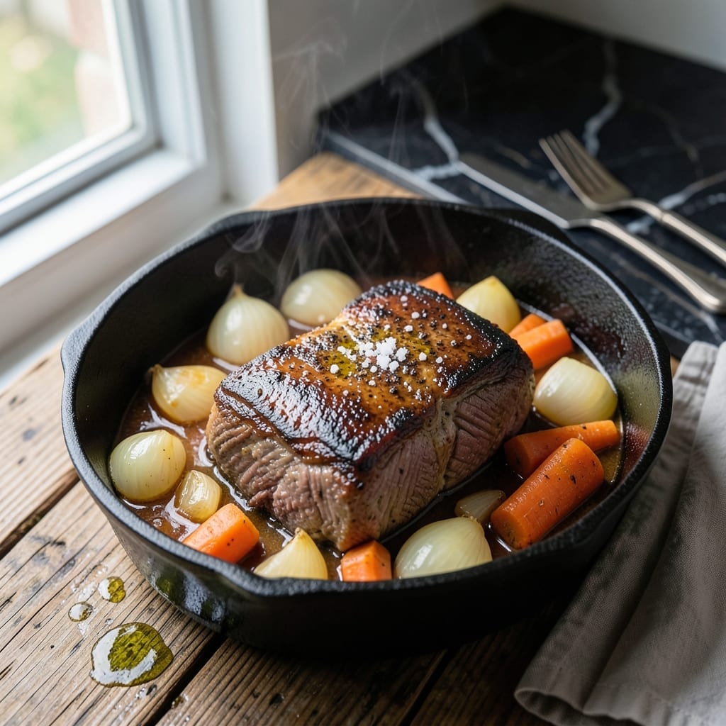 Beef Top Round Pot Roast Recipe: Slow-Braised Fork-Tender Comfort