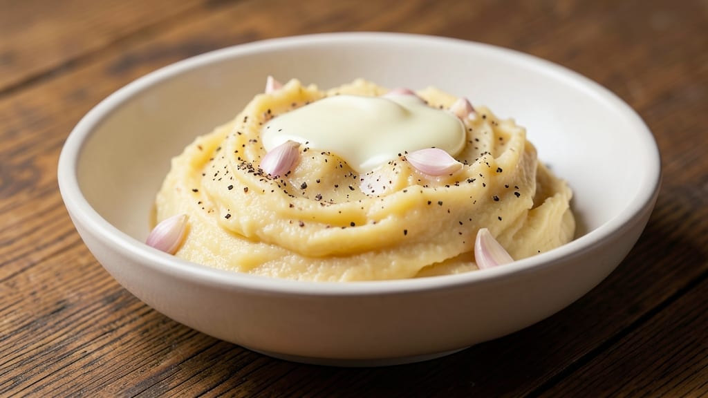 2 Serving Mashed Potato Recipe: Ultra-Smooth Texture With Garlic Infusion 2 Serving Mashed Potato Recipe: Ultra-Smooth Texture With Garlic Infusion