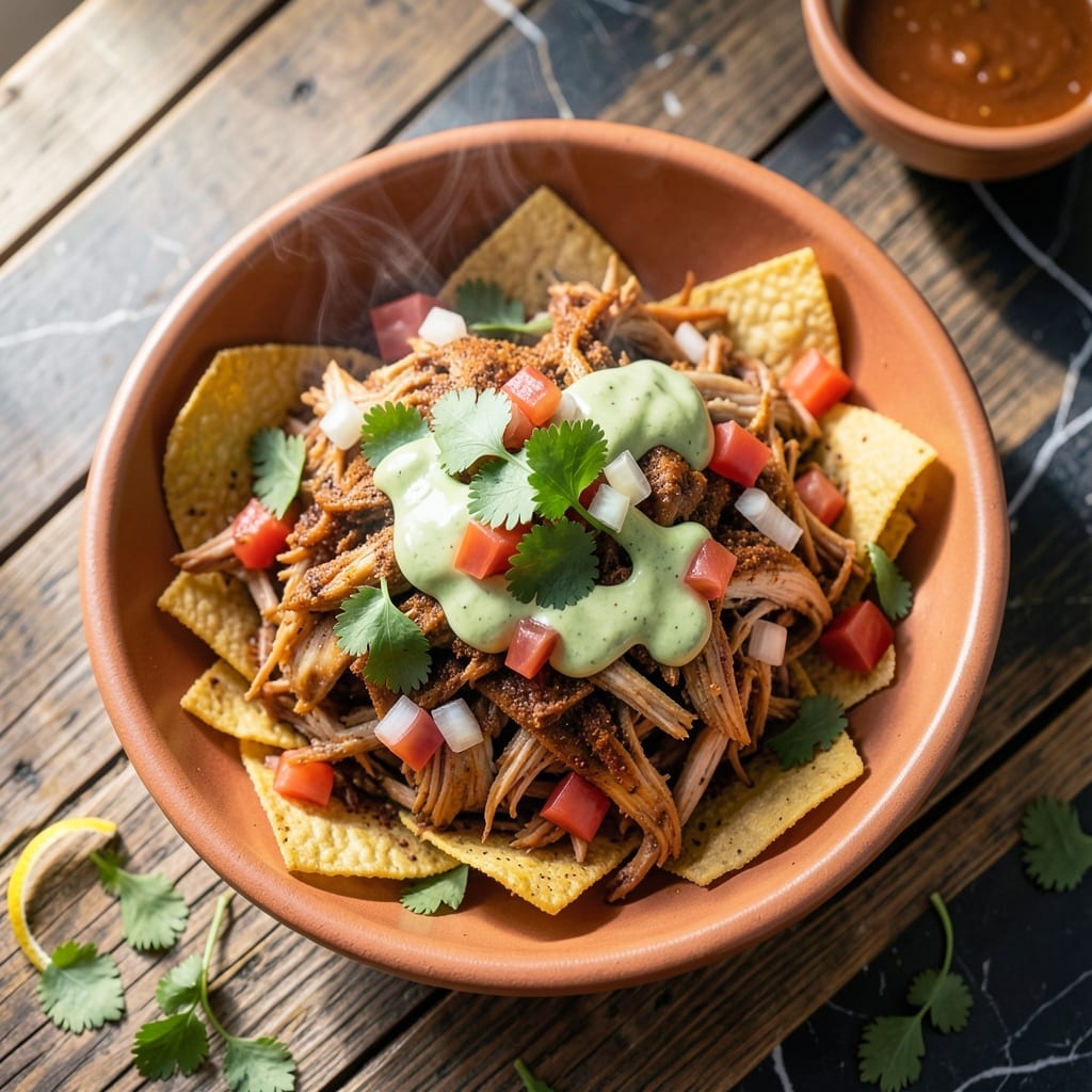 Chicken Tostadas Crock Pot Recipe: Set-It-and-Forget-It Tex-Mex Feast Chicken Tostadas Crock Pot Recipe: Set-It-and-Forget-It Tex-Mex Feast