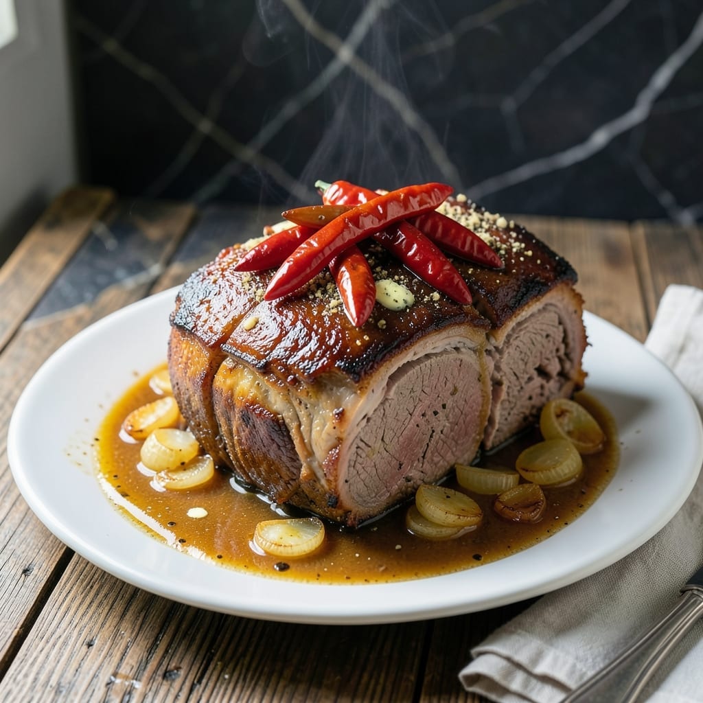 Beef Chuck Shoulder Pot Roast Recipe: Mississippi-Style Pepperoncini Braise
