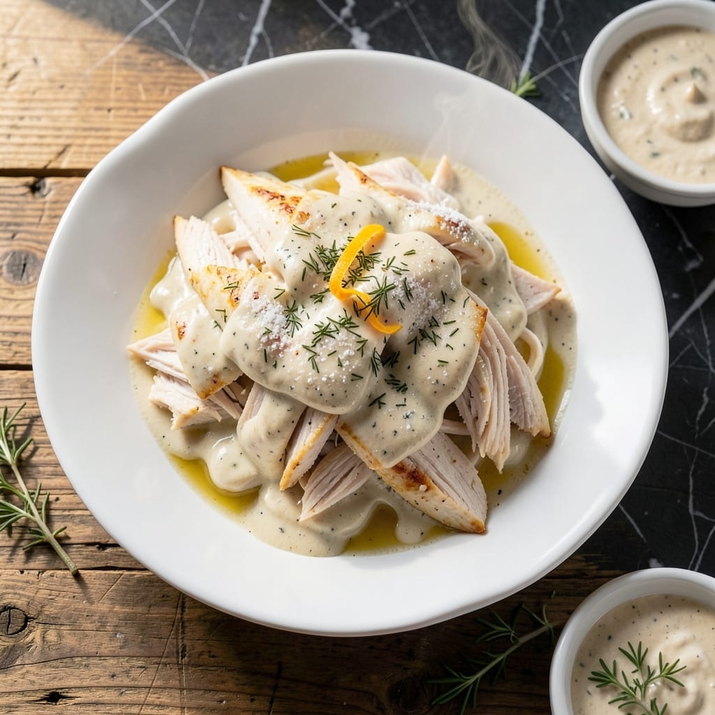 Chicken Ranch Dressing Crock Pot Recipe: Creamy Herb-Infused Hands-Off Meal