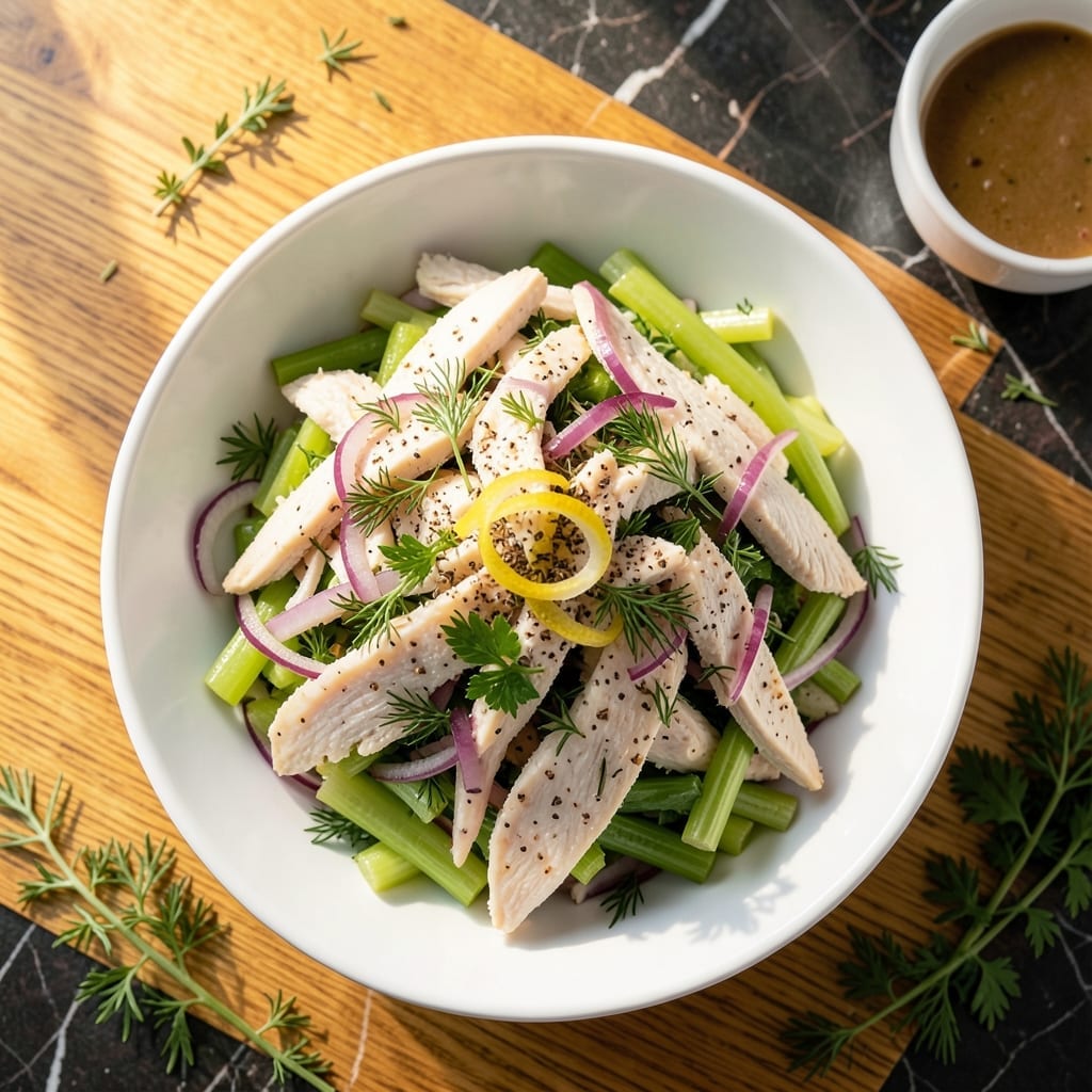 Instant Pot Chicken Salad Recipe: Shredded Perfection with Bright Herbs