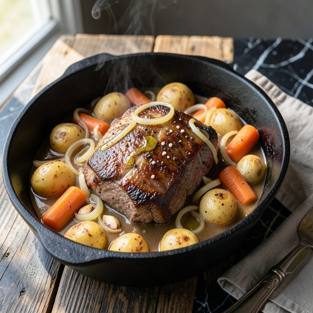Beef Pot Roast Recipe Slow Cooker: Melt-in-Your-Mouth Tenderness with Root Vegetables