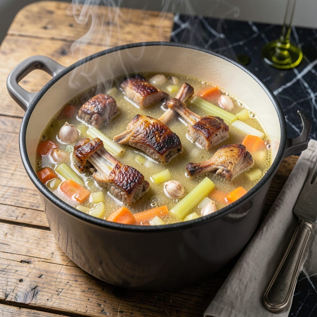 Melting Pot Bouillon Recipe: Rich Broth for Fondue Dipping