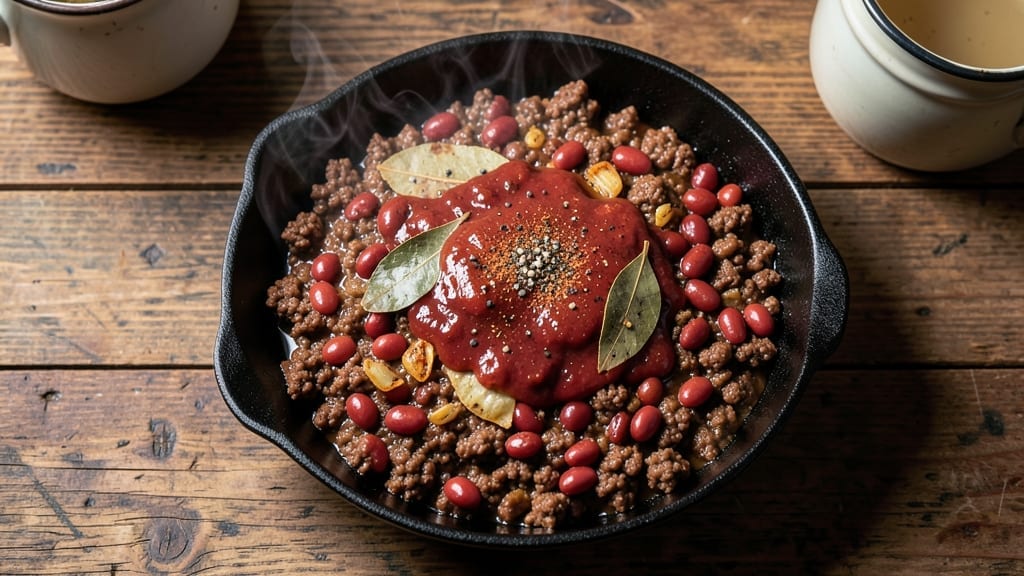 1950s Chili Recipe: Beef and Bean Classic With Bold Spice
