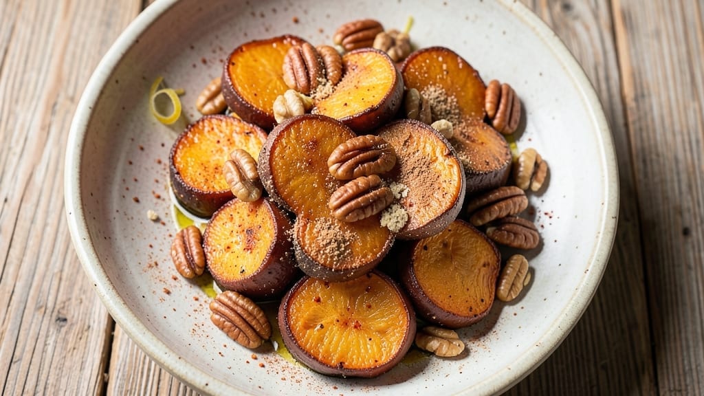 21 Day Fix Sweet Potato Recipe: Spiced Roast with Caramelized Crunch