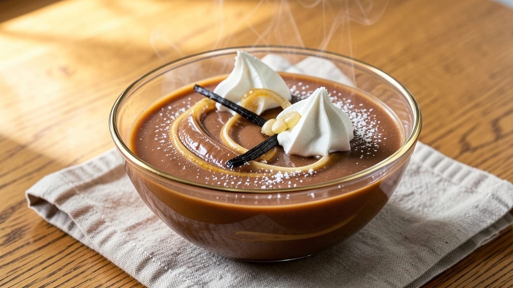 4 Egg Pudding Recipe: Silky Custard With Vanilla Bean Infusion
