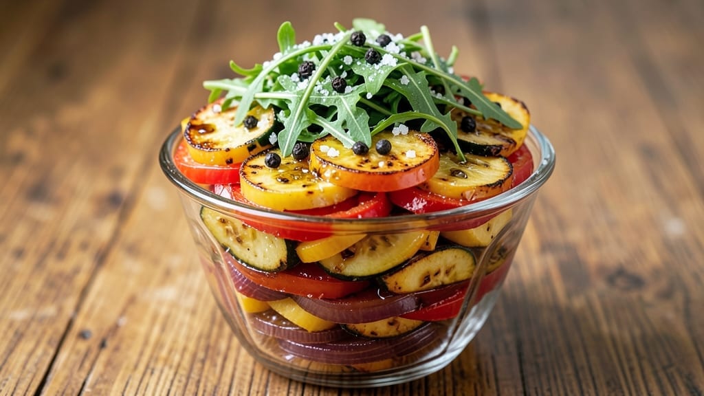 24 Hour Layered Salad Recipe: Crispy Edges and Flavor Fusion