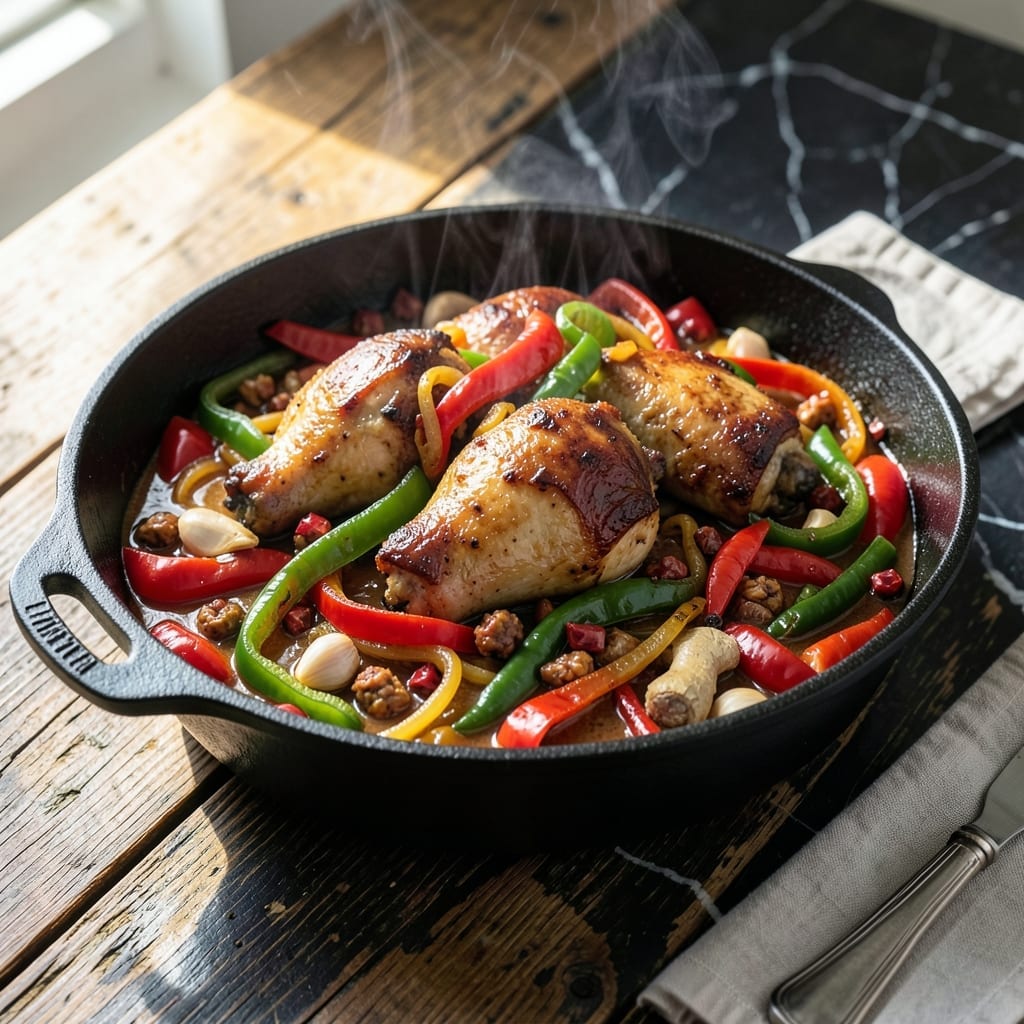 Chicken Pepper Pot Recipe: Jamaican-Inspired One-Pot Stew