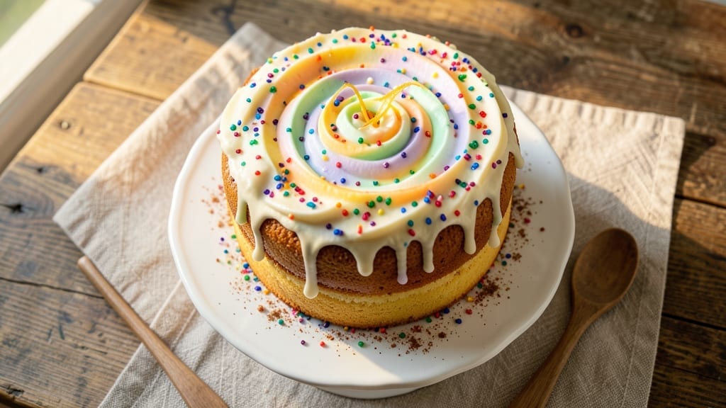 6-Inch Funfetti Cake Recipe: Hidden Rainbow Layers and Vanilla Buttercream Bliss 6-Inch Funfetti Cake Recipe: Hidden Rainbow Layers and Vanilla Buttercream Bliss