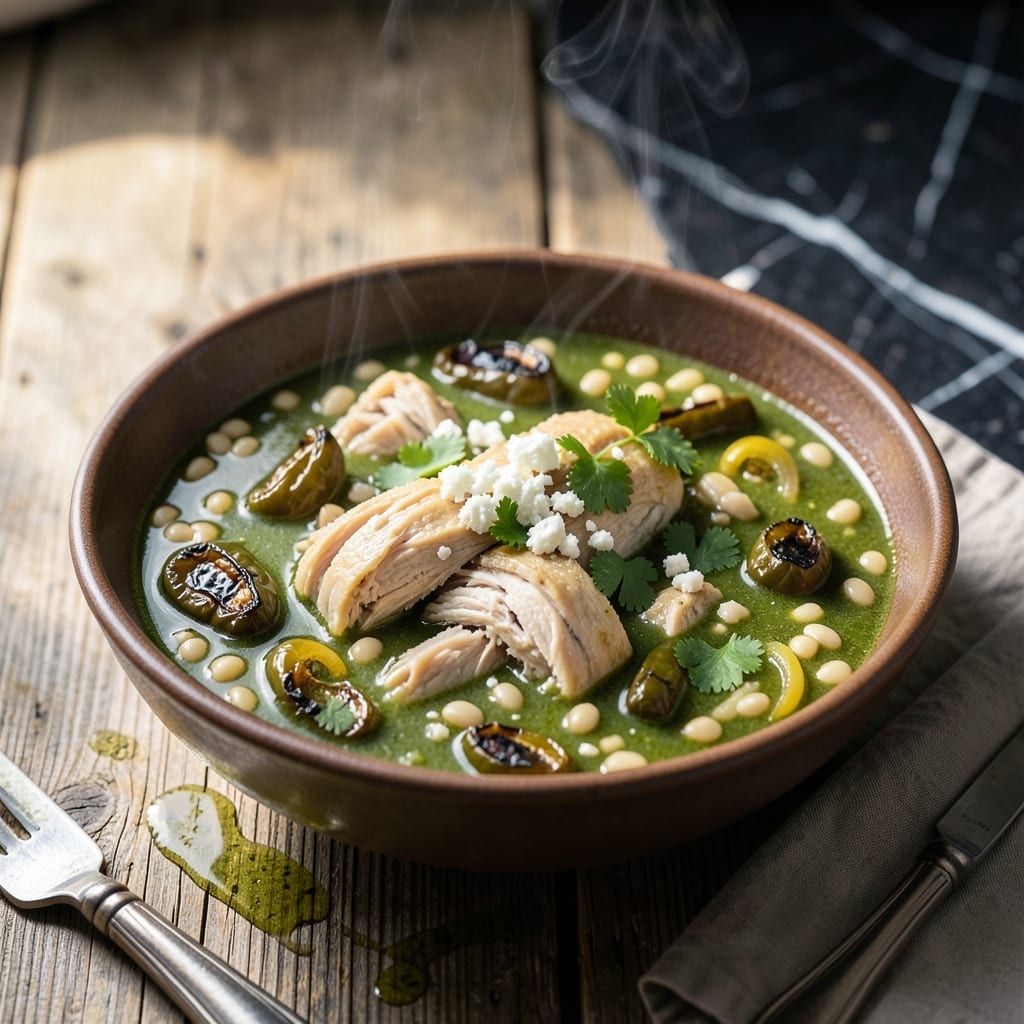 Chicken Pozole Verde Crock Pot Recipe: Slow-Cooked Mexican Comfort