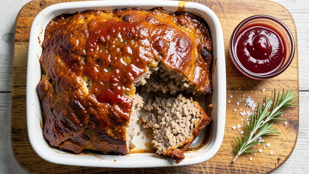 2-Pound Ground Turkey Meatloaf Recipe: Juicy, Glazed Top Without the Mess